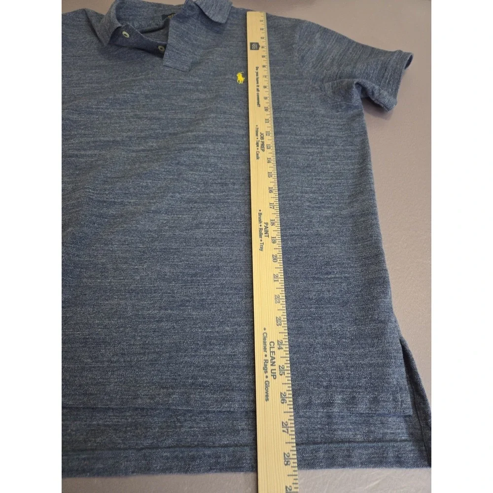 Polo Ralph Lauren Polo Shirt Mens‎ Extra Large Blue Cotton Short Sleeve